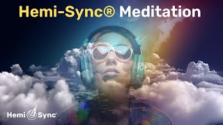 HemiSync® Meditation  Relaxing Binaural Pink Noise For Meditation amp Expanded Consciousness [upl. by Jada]