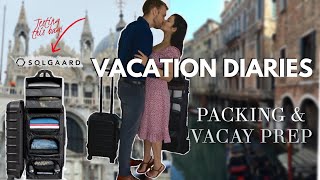 CarryOn Only  2 weeks in Italy  Solgaard Suitcase Review realistic Outfit Planning amp Packing [upl. by Naelcm917]