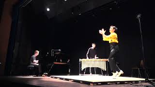 quotElationquot trio improviste tap dance piano vibraphone  short version [upl. by Einohpets]