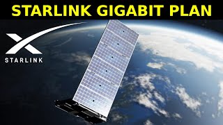 SpaceX Starlink Gigabit Plan [upl. by Etnoid566]