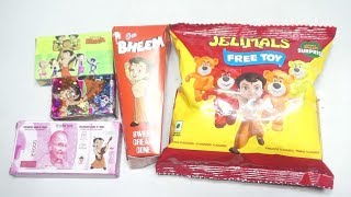 All New Collection of Chhota Bheem Snacks Free gift Inside [upl. by Page]