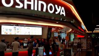 Yoshinoya Japanese Beef Bowl Restaurant at Grand Indonesia L3A Thamrin Jakarta Indonesia [upl. by Cida54]