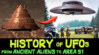 HISTORY OF UFOs 🛸 AND ALIENS 👽 COMPILATION  From ancient times to our present day [upl. by Elita]