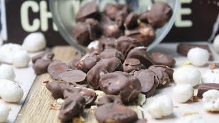 Chocolate Almonds amp Makhane Recipe  shorts Chocolate almonds in 10min [upl. by Dilks]