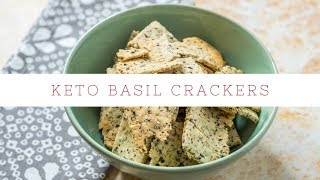 Keto Basil Crackers [upl. by Benildis437]