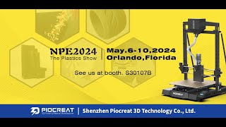 Discover how our Pellet 3D Printer uses recycled plastic for sustainability at NPE [upl. by Dnivra]