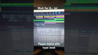 paper Mario ahh beat shorts Mario musicproducer [upl. by Richards320]