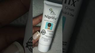 Fix derma nigrifix cream review ytshorts shorts shortvideo fixderma [upl. by Ramahs]