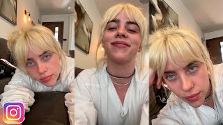 Billie Eilish  mini Live  Little Talk with Fans  March 27 2021 [upl. by Eigna]