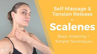 SELFMASSAGE FOR SCALENES Thoracic Outlet Syndrome TOS Tigger Points amp Postural Imbalance [upl. by Benedick818]