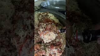 Famous Afghani Tender Meat Pulao  Juicy And Soft Meat  Original Meat Flavour shorts viralshorts [upl. by Adia]