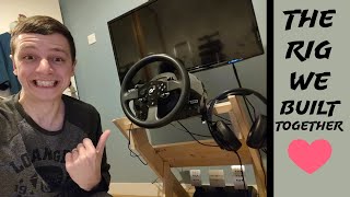 The Thrustmaster T300RS GT is finally fixed Sim rig update amp review [upl. by Etnovahs]