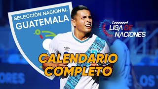 🔥 Cuando juega GUATEMALA vs GUAYANA en la Liga de Naciones de Concacaf  SELECCIÓN DE GUATEMALA [upl. by Ackler351]