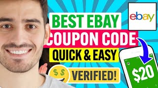 Latest eBay Discount Codes amp Coupons ACTIVE amp VERIFIED eBay Promo Codes to use RIGHT NOW NEW [upl. by Lehacim711]