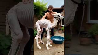 Animal story  week camel video viral Short animals funny facts tiger cow monkey [upl. by Xet]