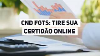 Guia sobre CND FGTS [upl. by Aneahs]