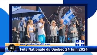 Fête Nationale du Québec au Parc Maisonneuve de Montréal [upl. by Crutcher]