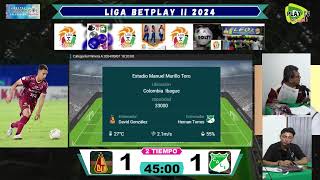 EN VIVODEPORTES TOLIMA VS DEPORTIVO CALILIGA BETPLAY 2024FECHA 9 [upl. by Nyrek953]