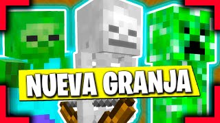 NUEVA Granja de MOBS y XP 121 Minecraft Bedrock [upl. by Francesca]