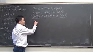 Sturm Liouville problem with periodic boundary conditions [upl. by Milore]