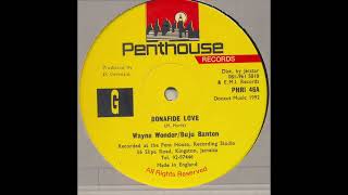 Wayne Wonder  Buju Banton – Bonafide Love  Version 1992 [upl. by Humo]