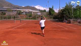 ANTONIO YAÑEZ VS MARTÍN FERNANDEZ  FINAL 2DA Tenis Premier [upl. by Windy]