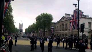 Riderless Horse Getty at William and Kate Royal Wedding [upl. by Axia]