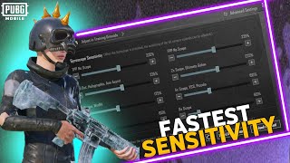 Triple headshots Best Strongest sensitivity  Control Code For PUBG Mobile 2024 New 35 update 🔥 [upl. by Ashmead]