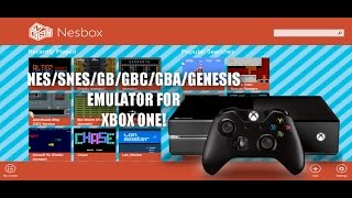 How to use NES emulator on Xbox OneUsing Nesbox [upl. by Juli]