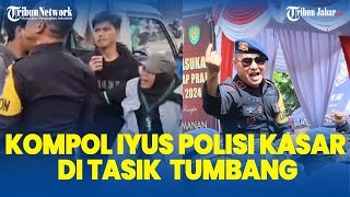 KOMPOL IYUS yang Kasari Aktivis HMI saat Demo di Tasik Dimutasi jadi Perwira Parkir di Polda [upl. by Elamrej]