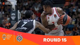 ValenciaPartizan  Round 15 Highlights  202324 Turkish Airlines EuroLeague [upl. by Novar271]