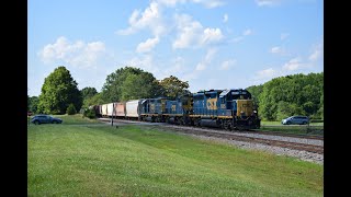 CSX L606 w MP15AC Youngsville NC [upl. by Kunkle]