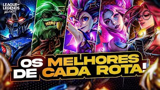 OS MELHORES CAMPEÕES DE CADA ROTA NO LOL WILD RIFT TIERLIST COMPLETA PATCH 44 KATRINA [upl. by Mitchael]