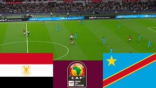 مصر vs الكونغو الديمقراطية ضربة جزاء 78 CAF 2024 Full Match  محاكاة ألعاب الفيديوPES 2021 [upl. by Epul121]