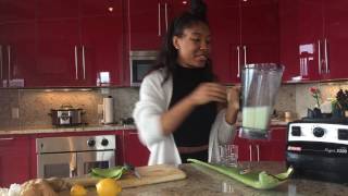 Aloe Ginger Lemon and Honey Drink  Day 15  30 Day Cleanse [upl. by Limaj]