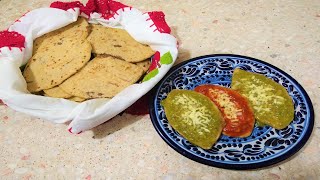 TLACOYOS RELLENOS DE FRIJOL Y TLALITOS DELICIOSOS [upl. by Oiril]