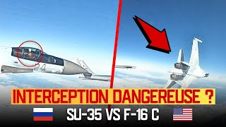 UN SU35 RUSSE SURPREND UN F16 [upl. by Allistir]