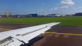 BMI Regional ERJ145 landing at Tallinn Airport [upl. by Werdma579]