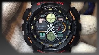 Revision del Casio GA140  Casio GA140 watch review [upl. by Jerad]