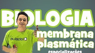 Biologia  Citologia III Membrana plasmática especializações [upl. by Netaf]