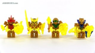 Tenkai Knights Phoenix figures  Bravenwolf Lydendor Tributon amp Valorn [upl. by Kennith208]