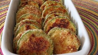 Zucchini Apanado al Horno  The Fugal Chef [upl. by Shannon]