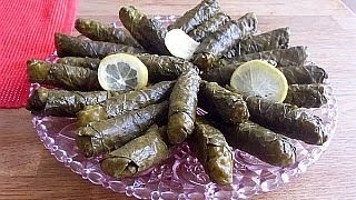 Gefüllte Weinblätter  vegan  Zeytinyağlı Yaprak Sarma  CANANS REZEPTE [upl. by Aihsema]