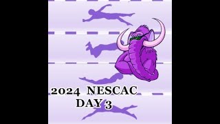 2024 NESCAC SWIMMING CHAMPS MENWOMEN DAY 3 PRELIMS AND FINALS ALL AMHERST RACES [upl. by Allehcram913]