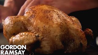 Stuffed Roast Chicken with Chorizo  Gordon Ramsay [upl. by Scrogan246]