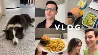 VLOG  novas metas minha avaliação física dicas nutricionais noite de hambúrguer com a sogra [upl. by Kitchen]