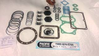 Parts in a generic compressor rebuild kit [upl. by Shirley]