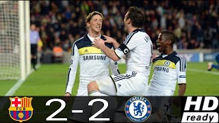 Chelsea vs Barcelona 22 semi final2012  All Goals and Highlights [upl. by Booma]