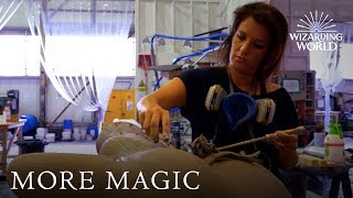 The Making of Wizarding World Wands  Fantastic Beasts and Lumos [upl. by Buke]