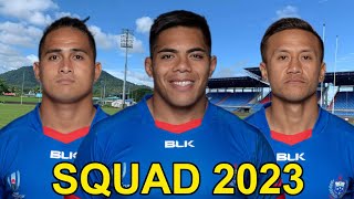 SAMOA 2023 Training SQUAD For July Internationals 2023 [upl. by Kancler]